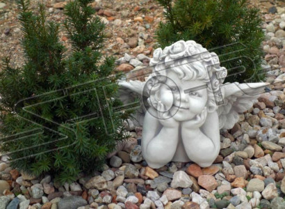 Grave decoration grave stone decoration figure sculpture angel decoration God holy